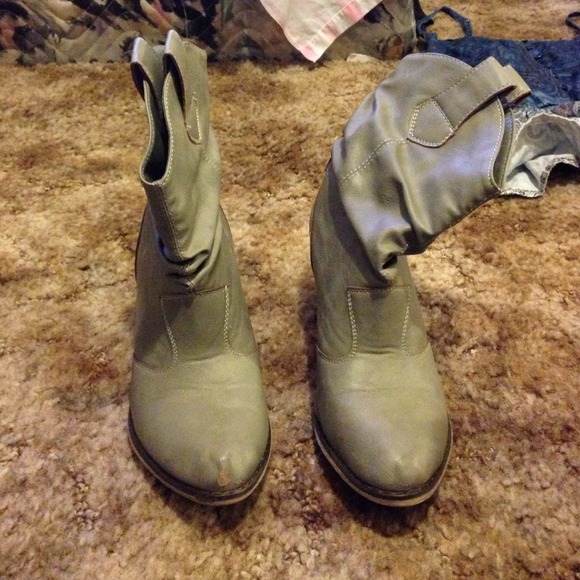 Cowgirl leather boots