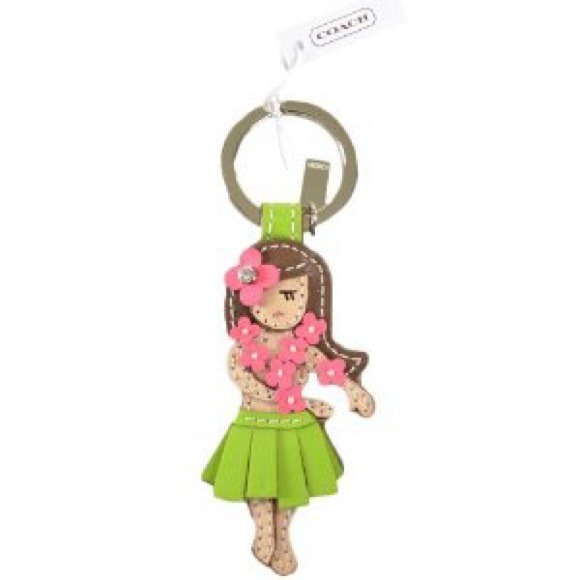 Coach Accessories - ‼️SALE ‼️ HAWAIIAN GIRL KEY FOB🌴 💯% AUTH.