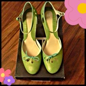 Tommy Hilfiger Thelma Heels-APPLE GREEN