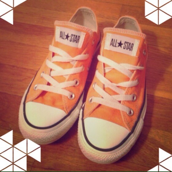 SOLD IN BUNDLE: Orange Converse