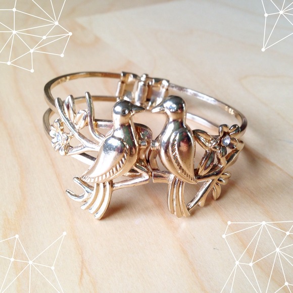 Gold Bird Bracelet