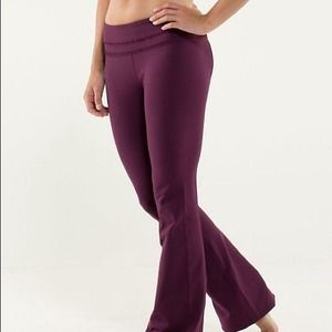 Lululemon ruffle groove pant