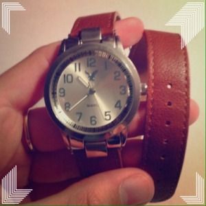 Brown Wrap Watch