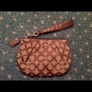 Coach Wristlet
