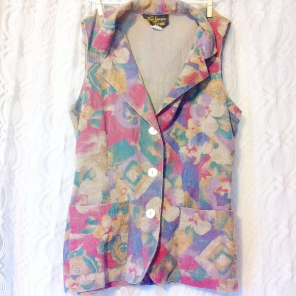 Colorful Abstract Vest