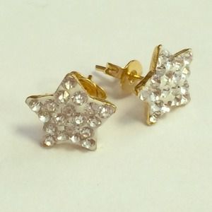 Stars Crystals Studs