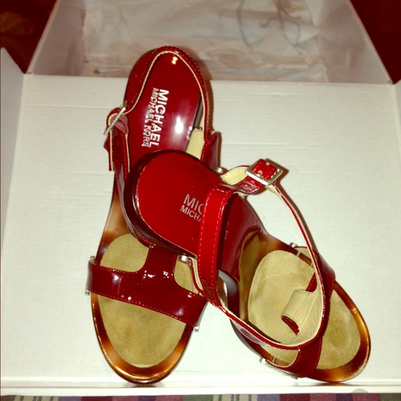 Michael Kors Red Heels