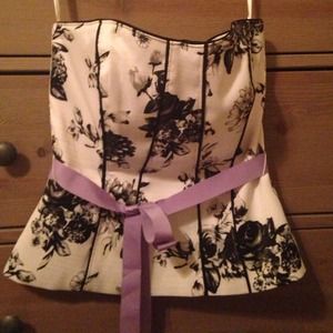 White House Black Market Corset