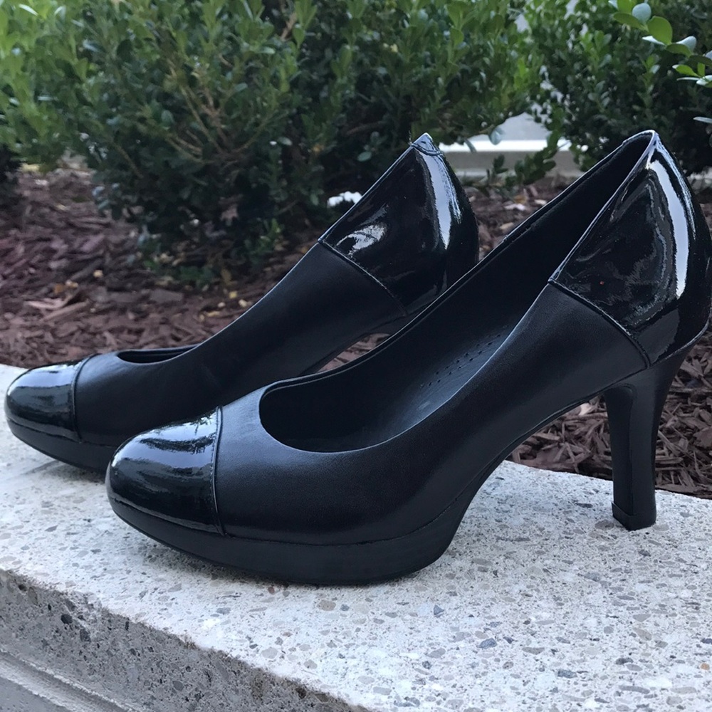 Ziera Black Leathe/Patent Heals