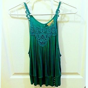 F21 Lace ₣ƦEE ₩łŦҤ BU₦ÐŁE embellished crop top
