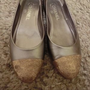 💯authentic CHANEL flats