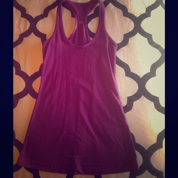 Perfectly purple cool racerback