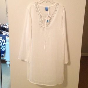 white cover up