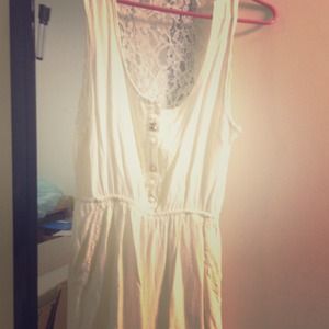 White romper