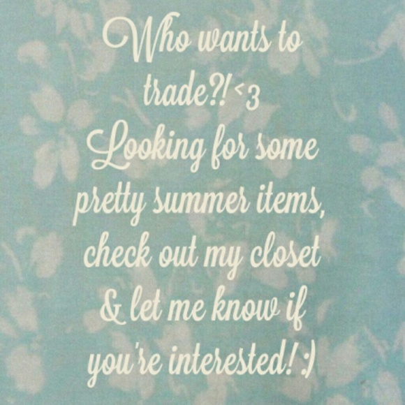 Trade me?! :)