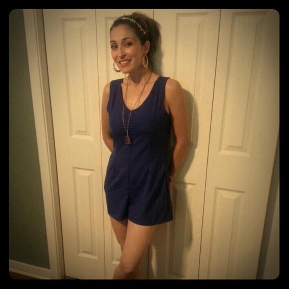 Super cute purple romper