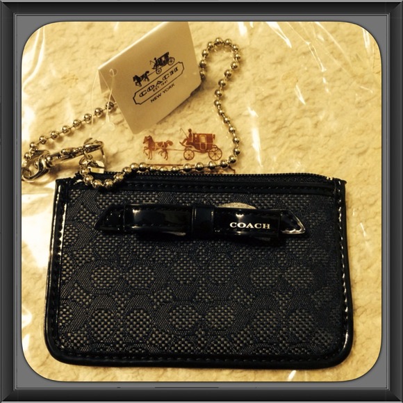 Coach Handbags - Black Coach Skinny ID/card case