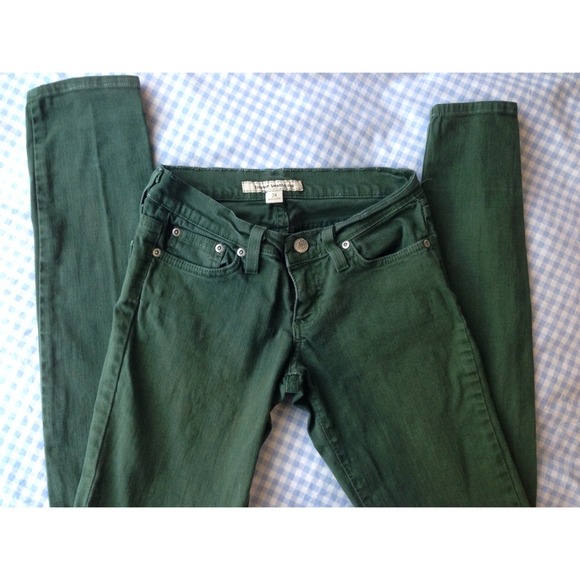 🚫sold in bundle🚫 Olive Green Skinny Jeans