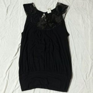 Cute Black Summer Fashion Top