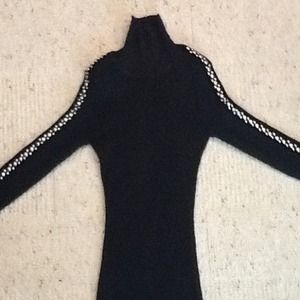 Long sleeve beaded turtle neck from Cache