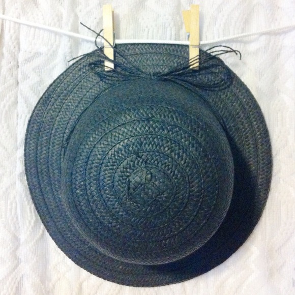 Straw Bowler Hat