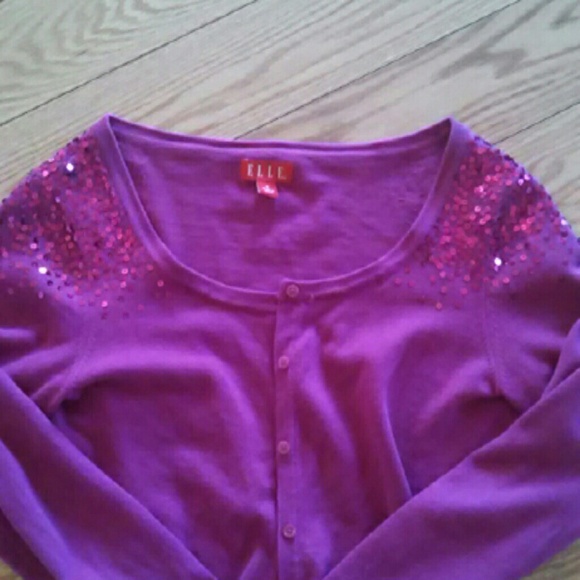 Fabulous Cardigan in radiant orchid. Size small - Picture 2 of 2