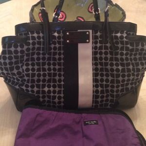 Kate spade Stevie diaper bag with mat