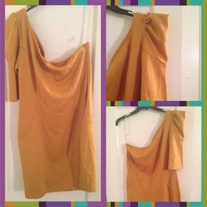💥Sexy Mustard Yellow Party Dress