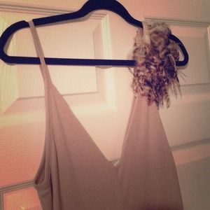 Elizabeth and James Feather Accent Tank