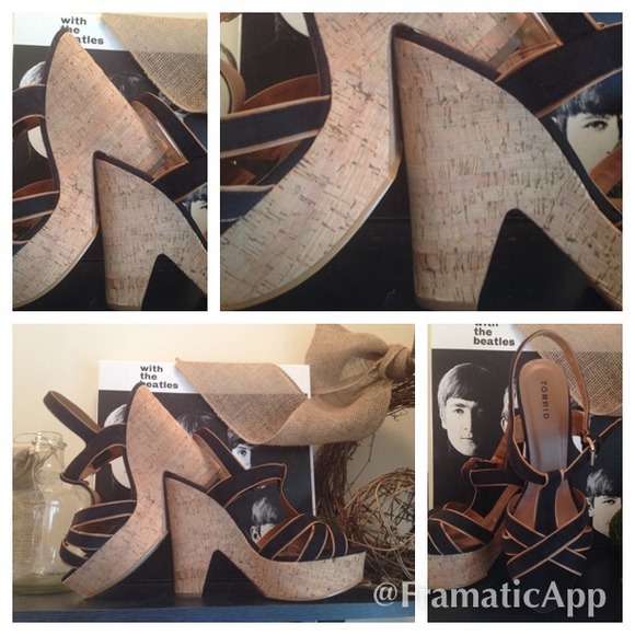 👏Reduced Torrid | wedge heels | 10