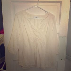 Cream Blouse