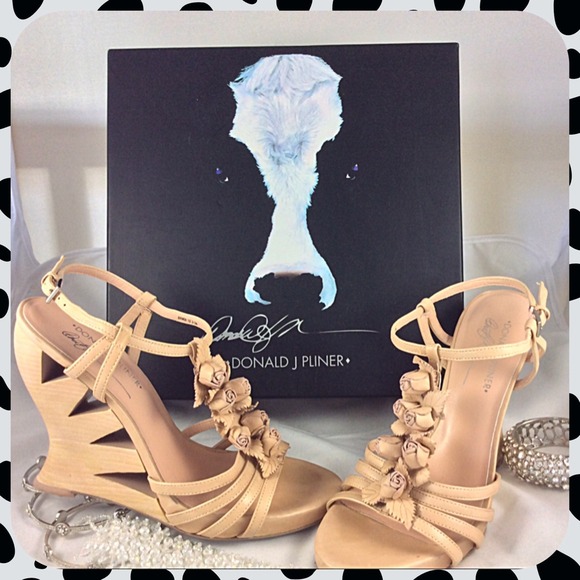 Donald J. Pliner Shoes - Stunning Donald J. Pliner Bambi Wedge Sandals