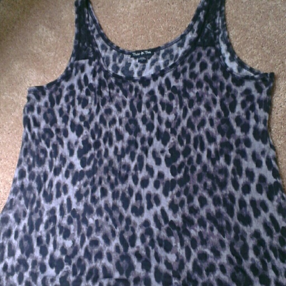 **BOGO free** grey animal print top