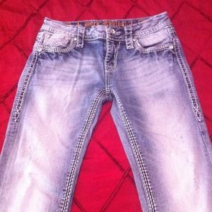 Light washed, jeweled, rock revivals