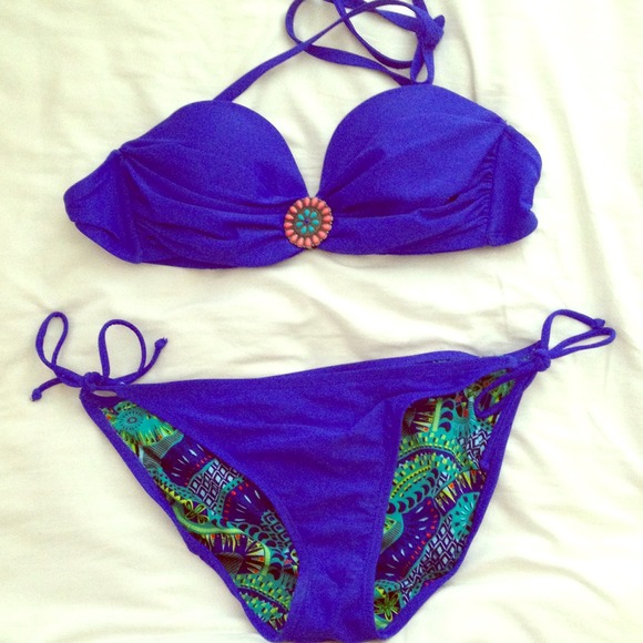 Electric Blue Bikini