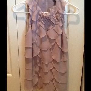 Ann Taylor Lavender Silk Blouse