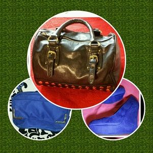 Steve Madden bag/ royal b. shoes and purs (Bundle)
