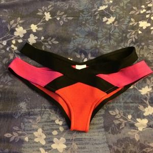 Multi color swimsuit bottom
