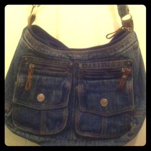 Denim purse