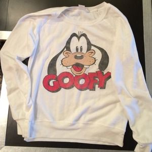 Disney size small vintage feel goofy sweatshirt