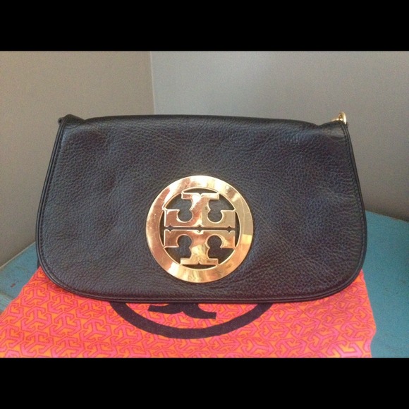 Tory Burch Cross Body leather clutch