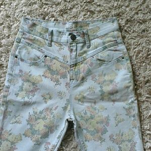 Urban Outfitters Jeans - BDG UO High rise floral jeans Urban Outfitters Jeans - BDG UO High rise floral jeans