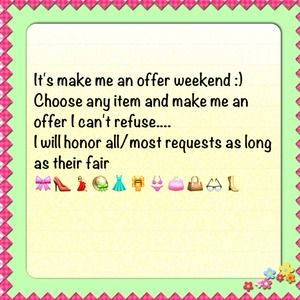 Make me an offer