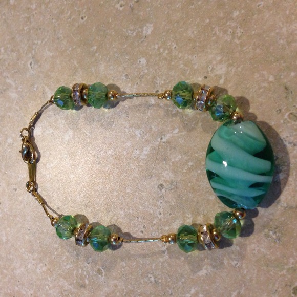 Gold plated bracelet