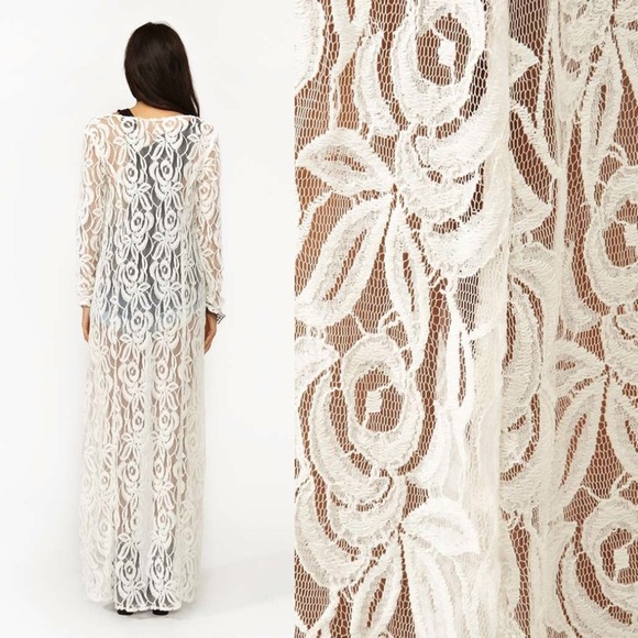 *FOUND* Nasty Gal Monterey Lace Cardi - Picture 4 of 4