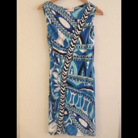 Authentic Emilio Pucci Dress - size 10 US! - Picture 1 of 4