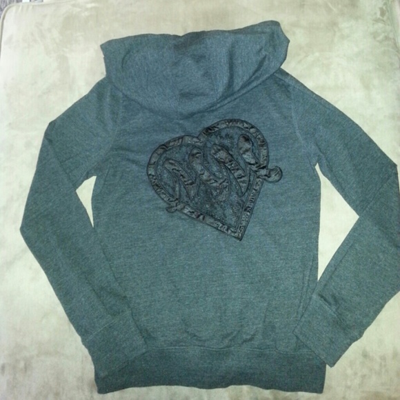 *SOLD*Metal Mulisha Women's Gray Zip Hoodie