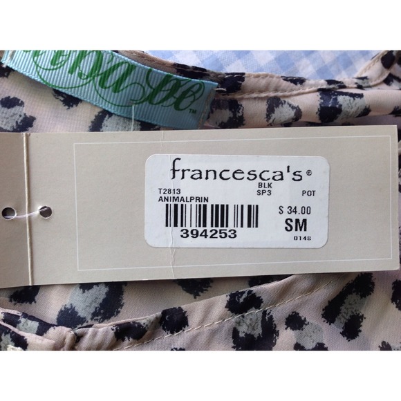 🚫SOLD VIA VINTED🚫 Cheetah Print Shirt - Picture 3 of 4