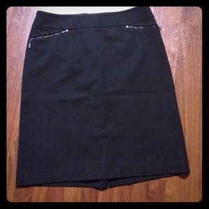 NWOT Ann Taylor dark gray pencil skirt