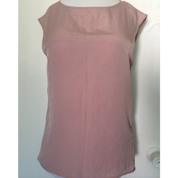 Sleeveless Beige Shirt